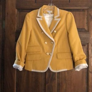 LOFT yellow blazer